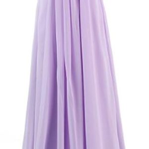 Sweetheart Bridesmaid Chiffon Prom Dress Long Evening Gown